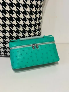 Ostrich Leather 19cm Top Handle Bag Collection WOB086 image 15