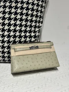 Ostrich Leather Series I Flap Shoulder Bag Collection WOB109 image 3