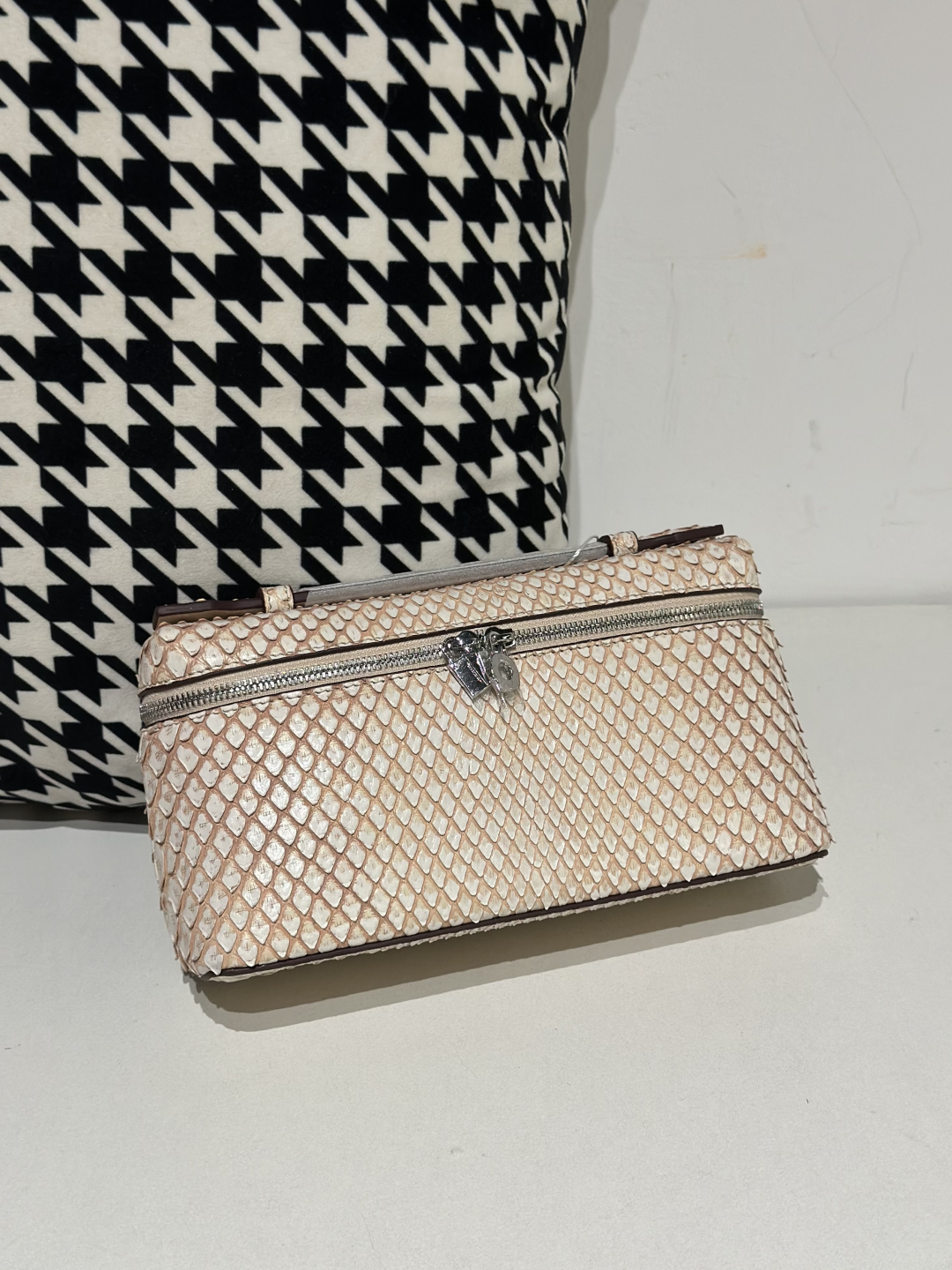 Python Leather 19cm Top Handle Bag Collection WPB001 photo 6