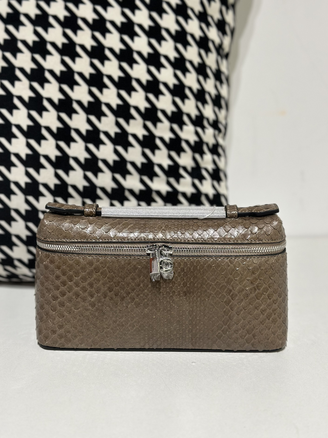 Python Leather 19cm Top Handle Bag Collection WPB001 photo 8