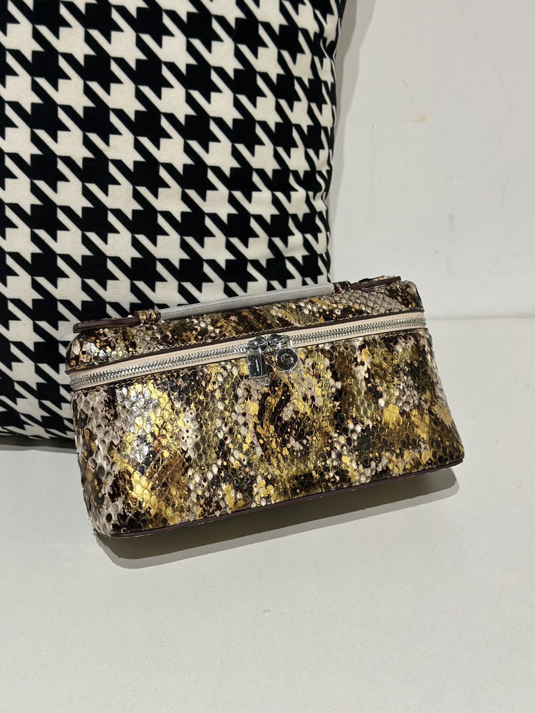 Python Leather 19cm Top Handle Bag Collection WPB001 photo 9