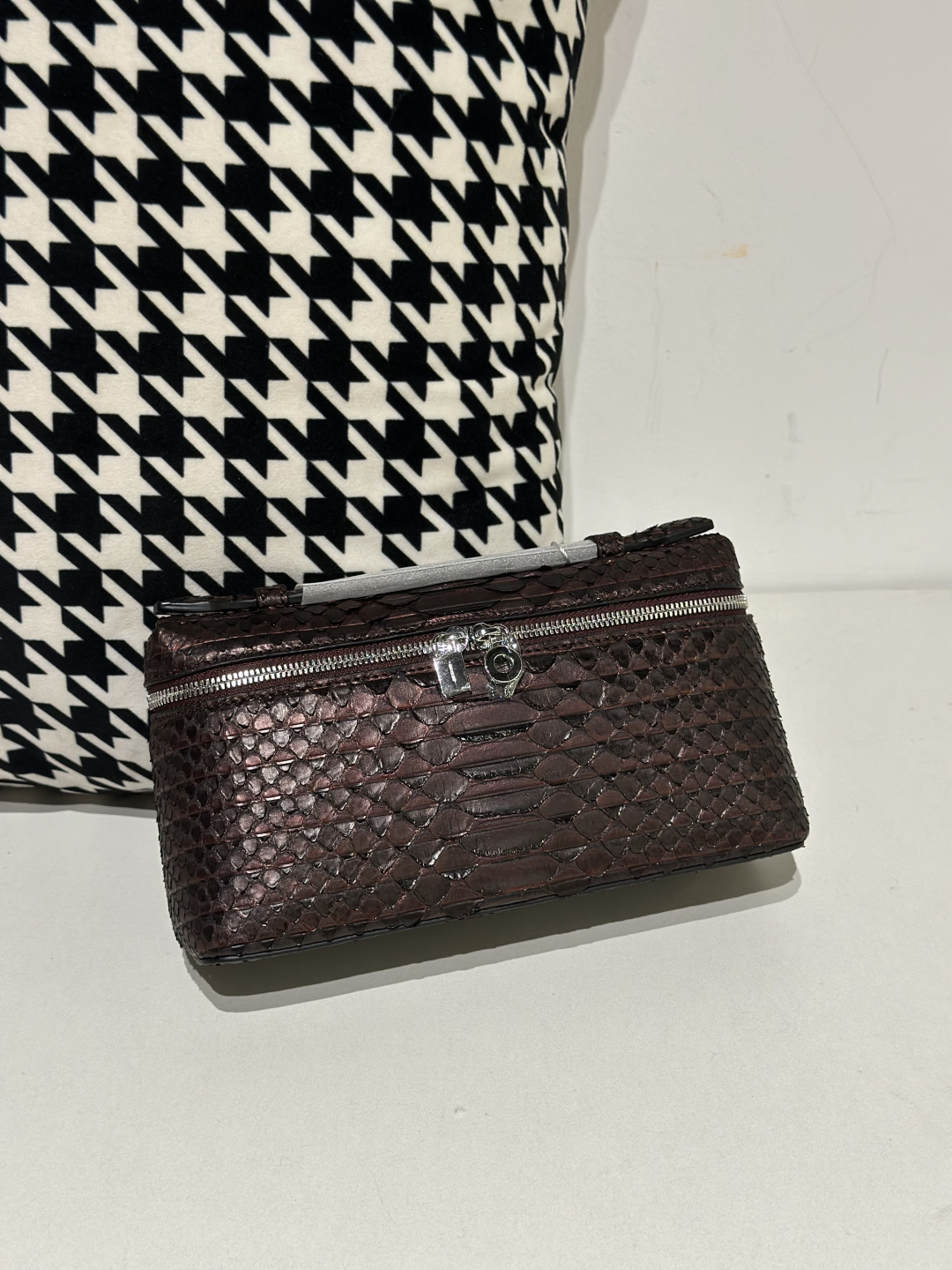Python Leather 19cm Top Handle Bag Collection WPB001 photo 13