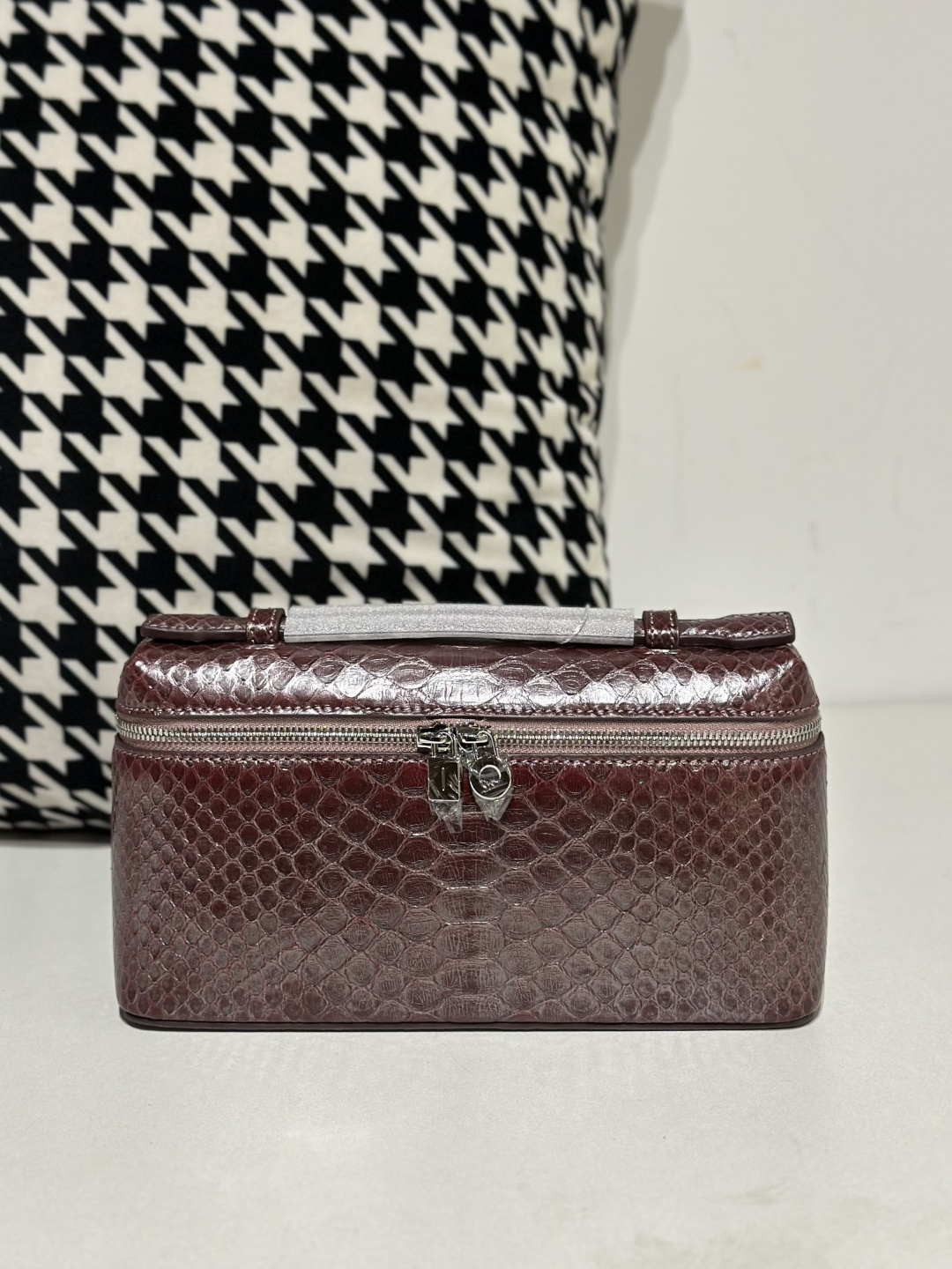 Python Leather 19cm Top Handle Bag Collection WPB001 photo 14