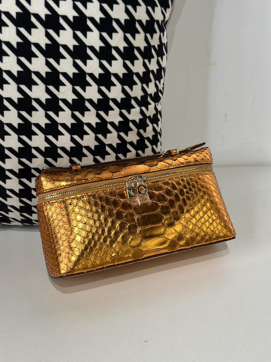 Python Leather 19cm Top Handle Bag Collection WPB001 photo 16