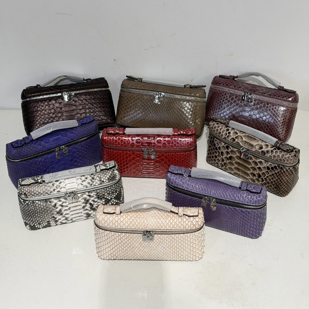 Python Leather 19cm Top Handle Bag Collection WPB002 image 2