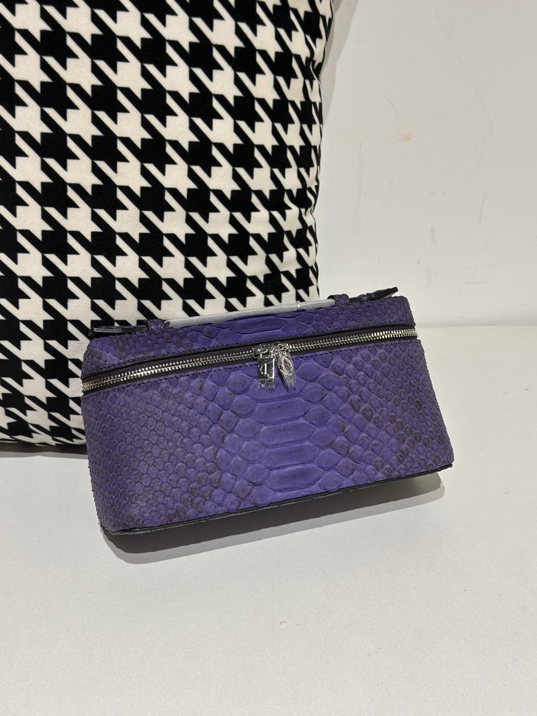 Python Leather 19cm Top Handle Bag Collection WPB003 photo 4
