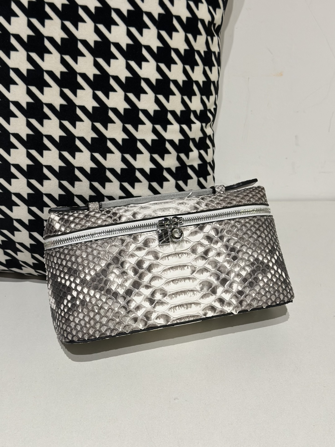 Python Leather 19cm Top Handle Bag Collection WPB003 photo 7
