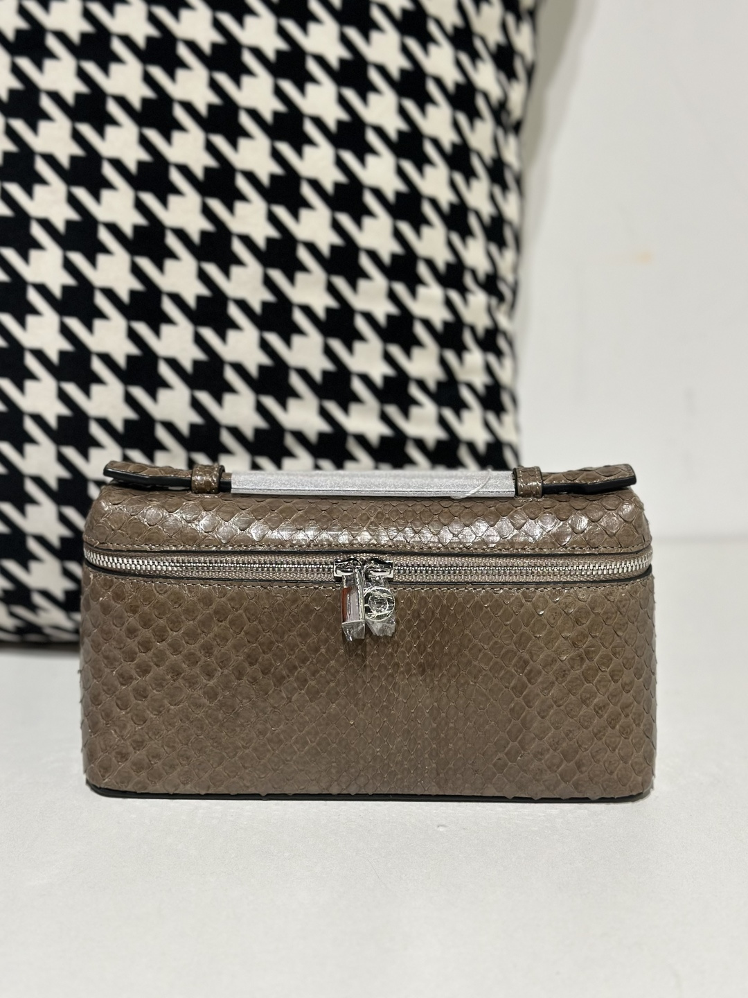 Python Leather 19cm Top Handle Bag Collection WPB003 photo 9