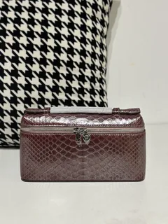 Python Leather 19cm Top Handle Bag Collection WPB003 image 10