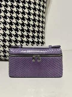 Python Leather 19cm Top Handle Bag Collection WPB003 image 11