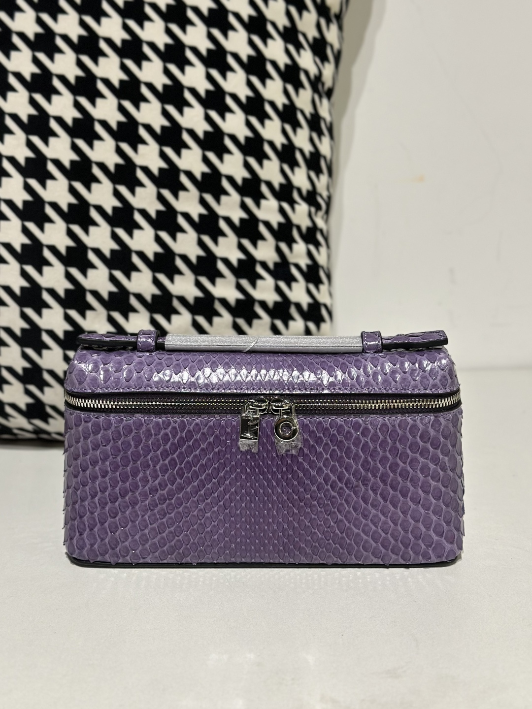 Python Leather 19cm Top Handle Bag Collection WPB003 photo 11