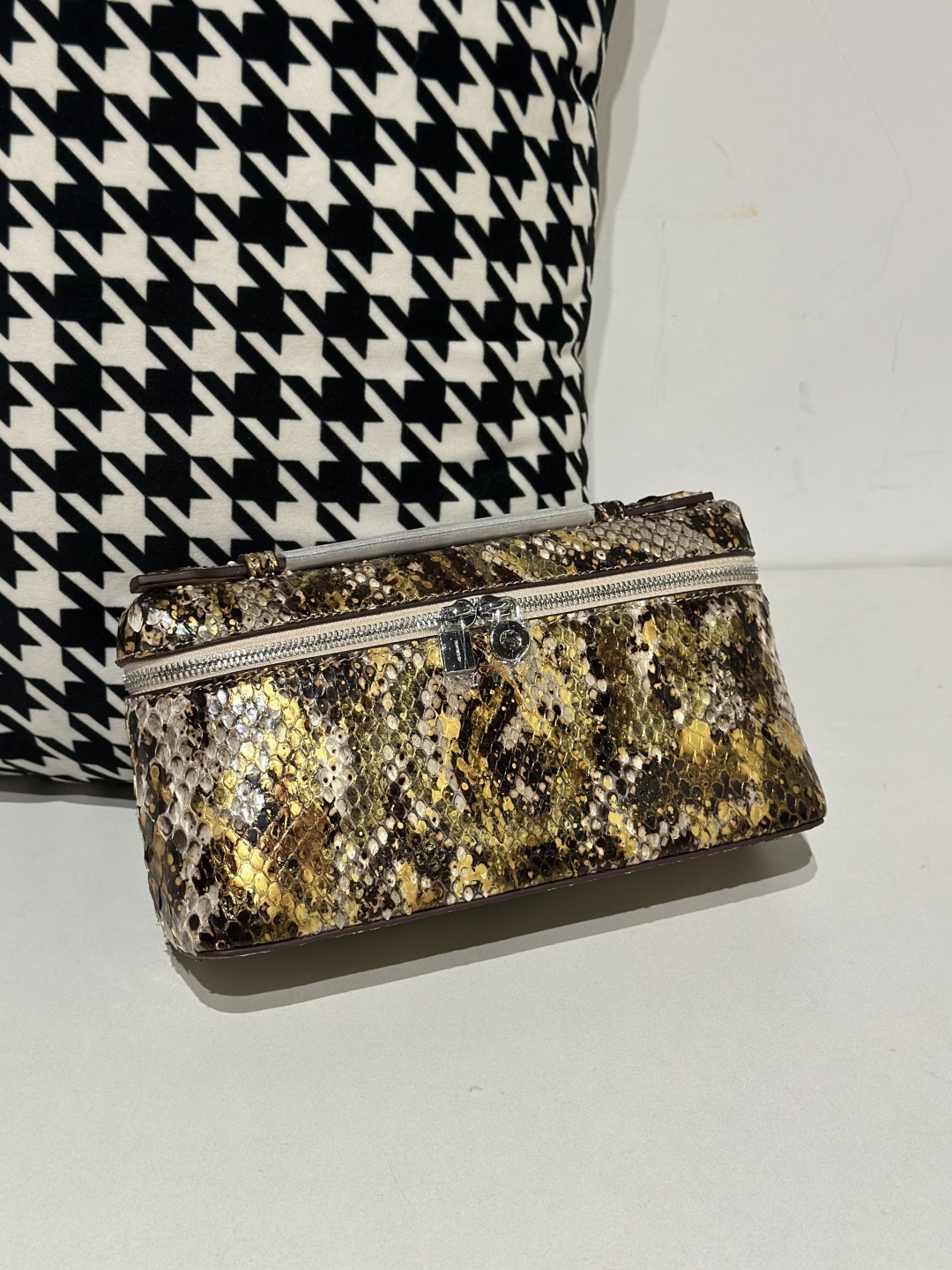Python Leather 19cm Top Handle Bag Collection WPB003 photo 13