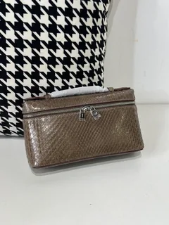 Python Leather 19cm Top Handle Bag Collection WPB003 image 15