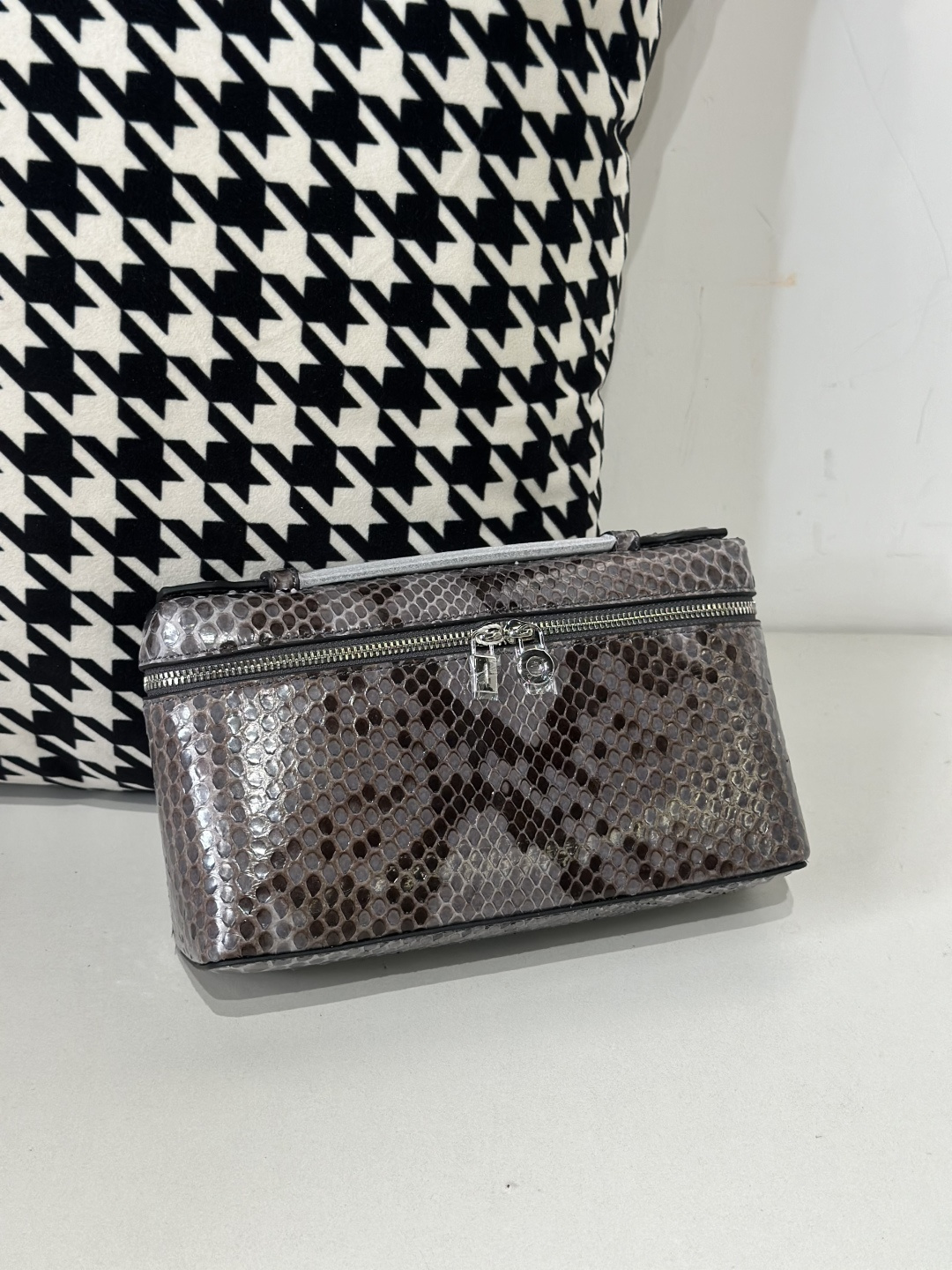 Python Leather 19cm Top Handle Bag Collection WPB003 photo 19