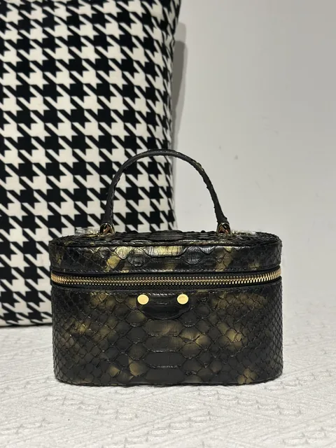 Python Leather Gold Hardware Bag Collection WPB012