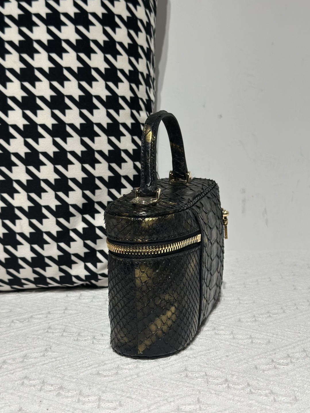 Python Leather Gold Hardware Bag Collection WPB012 photo 4