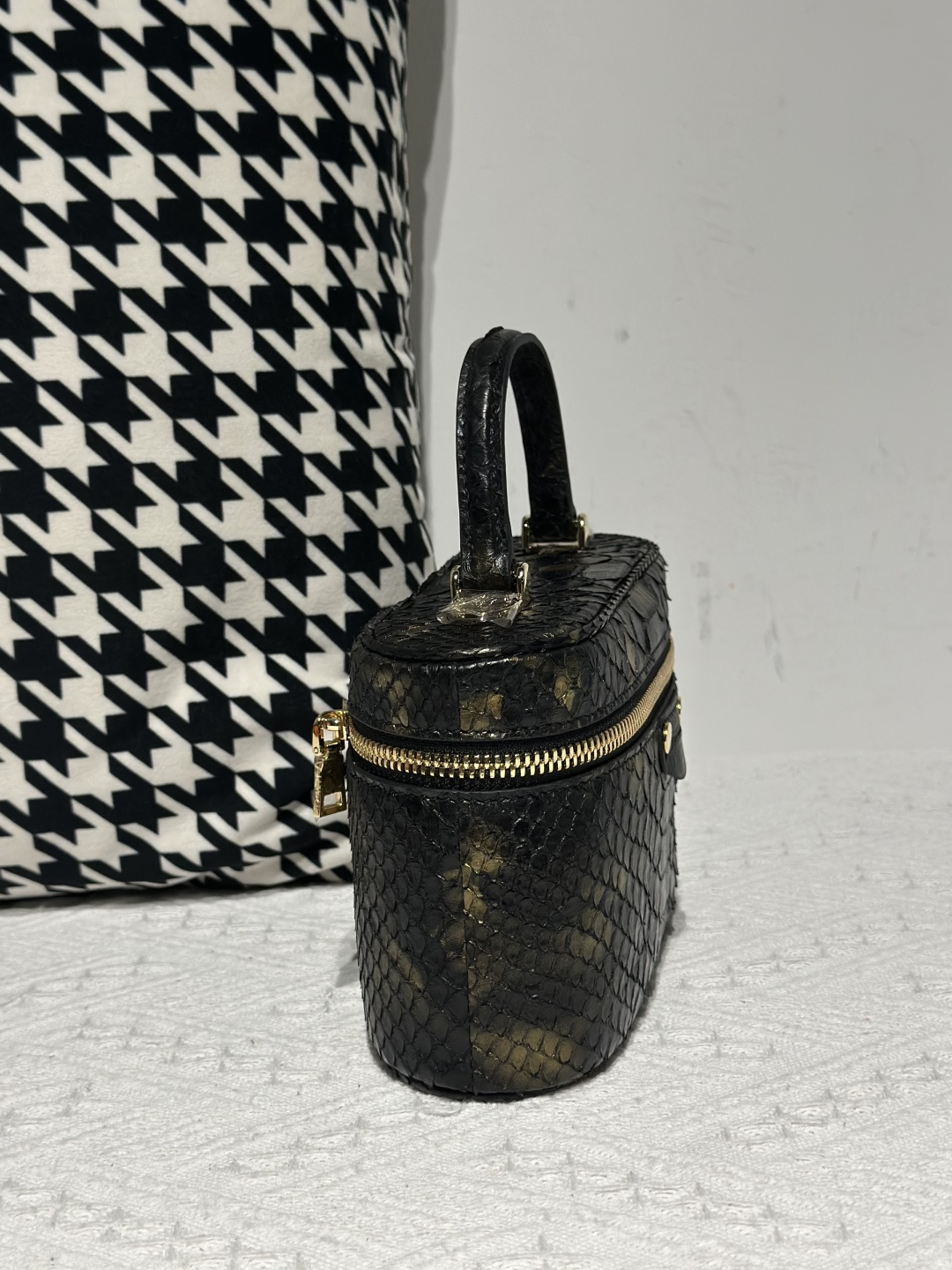 Python Leather Gold Hardware Bag Collection WPB012 photo 5
