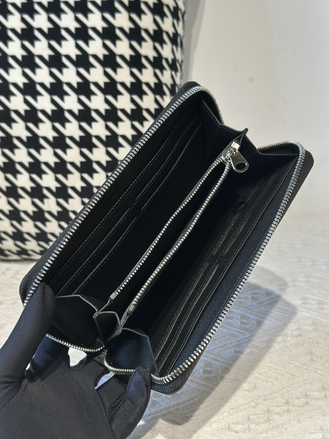 Python Leather Clutch Bag WPB020 photo 3