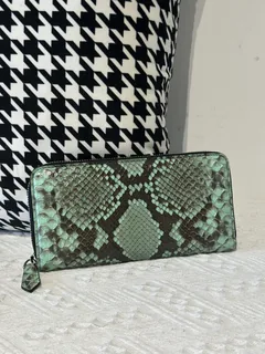Python Leather Clutch Bag WPB020 image 28