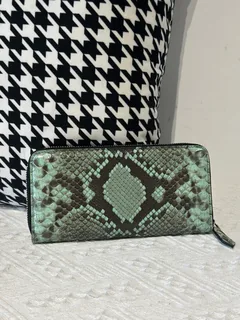Python Leather Clutch Bag WPB020 image 29