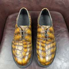 Crocodile Leather Nile Round-Toe Shoes BCS007 image 1