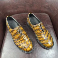 Crocodile Leather Nile Round-Toe Shoes BCS007 image 4
