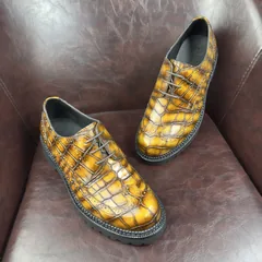 Crocodile Leather Nile Round-Toe Shoes BCS007 image 5