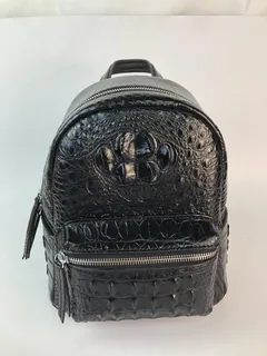 Crocodile Leather Women's Hornback 25 x 22 x 12cm Backpack HCB002 image 2