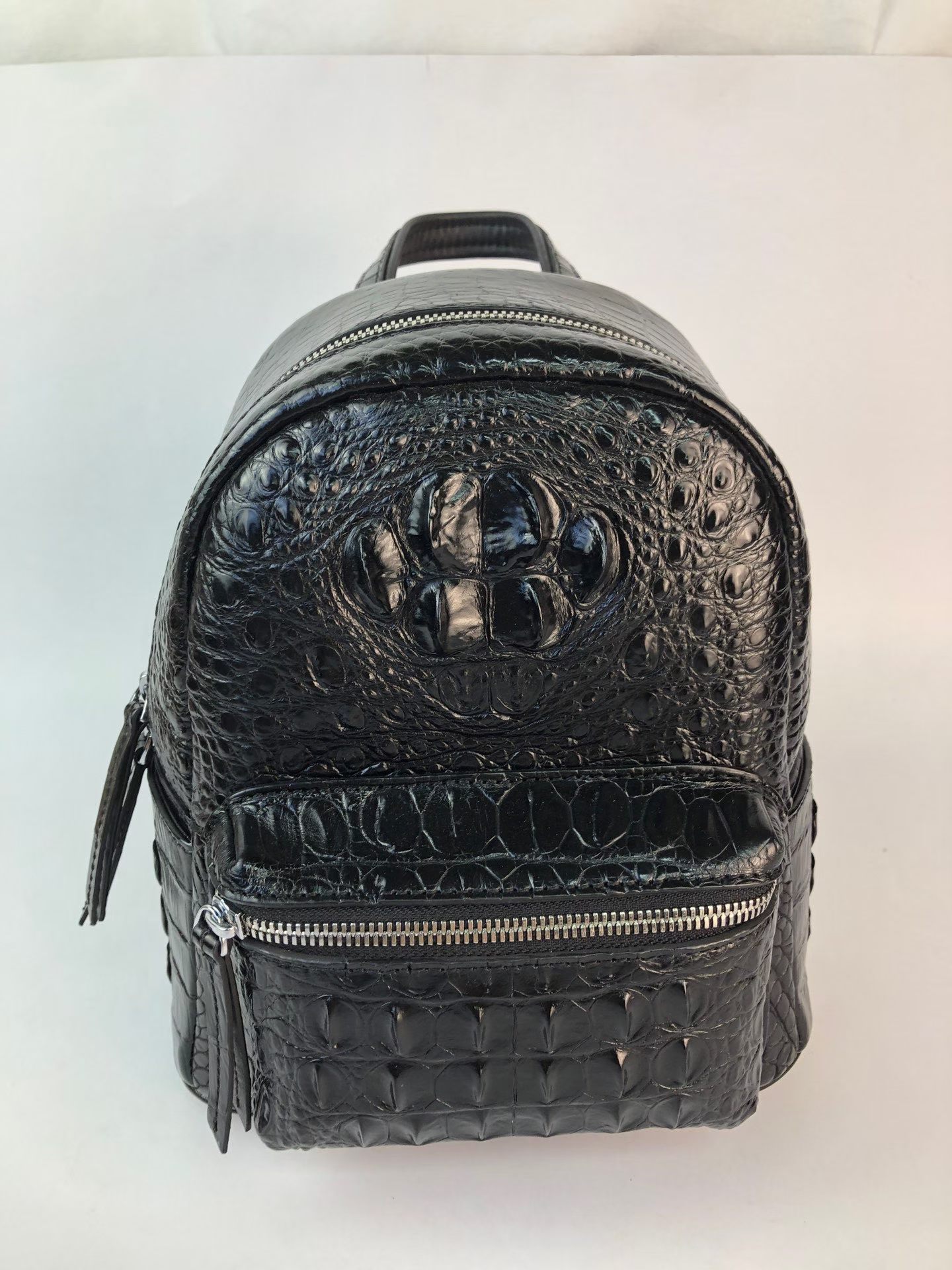 Crocodile Leather Women's Hornback 25 x 22 x 12cm Backpack HCB002 image 2