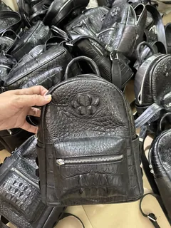 Crocodile Leather Women's Hornback 30 x 26 x 17cm Backpack HCB005 image 1