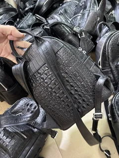 Crocodile Leather Women's Hornback 30 x 26 x 17cm Backpack HCB005 image 2