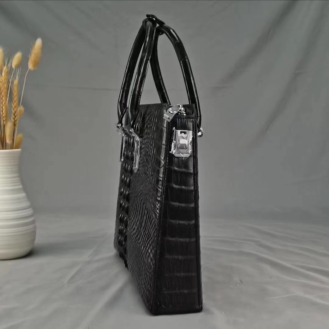 Crocodile Leather Men's Briefcase HCB006 image 3