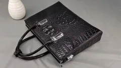 Crocodile Leather Men's Briefcase HCB006 image 4