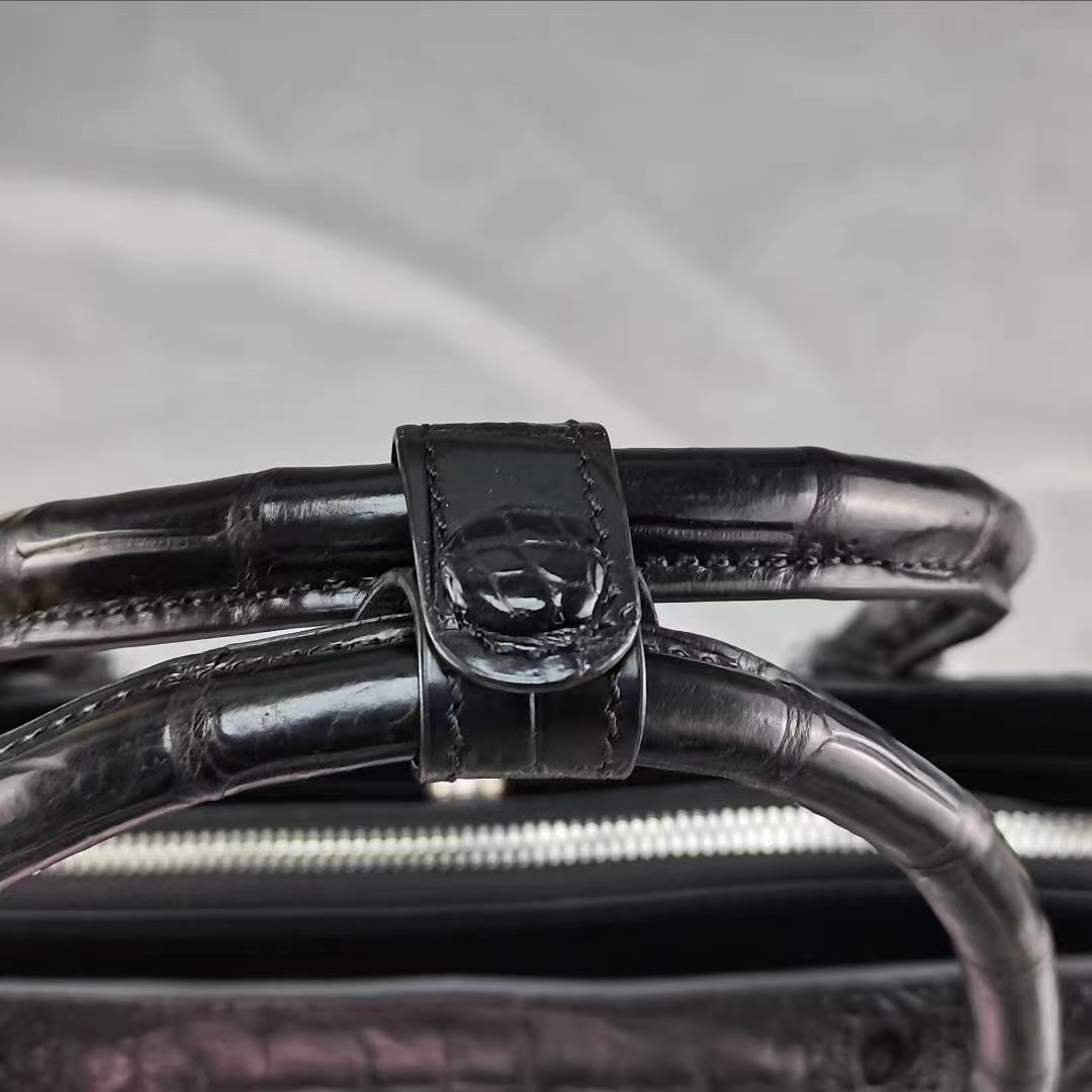 Crocodile Leather Men's Briefcase HCB006 image 5