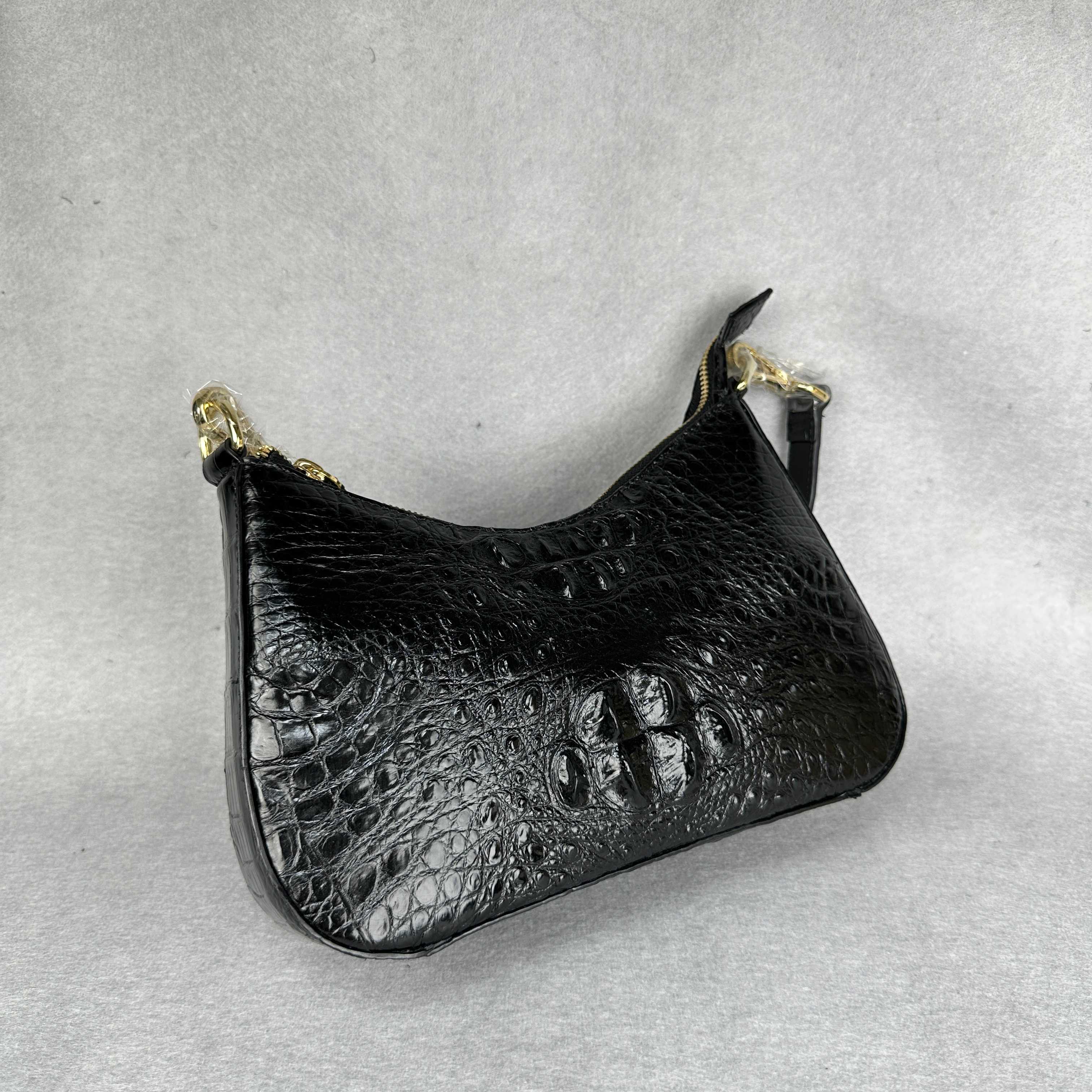 Crocodile Leather Women's Hornback 25 x 17 x 7.5cm Lightweight Underarm Bag HCB010 photo 4