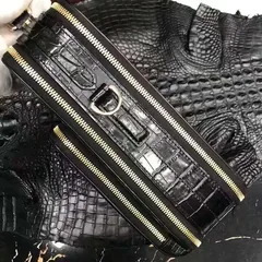 Crocodile Leather Head Cut Shoulder Bag HCB015 image 4