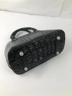 Crocodile Leather Hornback 25 x 13 x 18cm Shell Bag HCB016 image 3