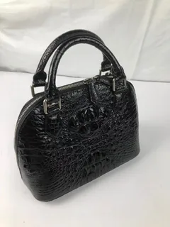 Crocodile Leather Hornback 25 x 13 x 18cm Shell Bag HCB016 image 4