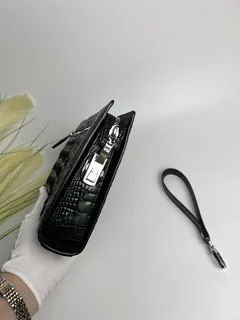 Crocodile Leather Men's Hornback Clutch Bag HCB019 image 4