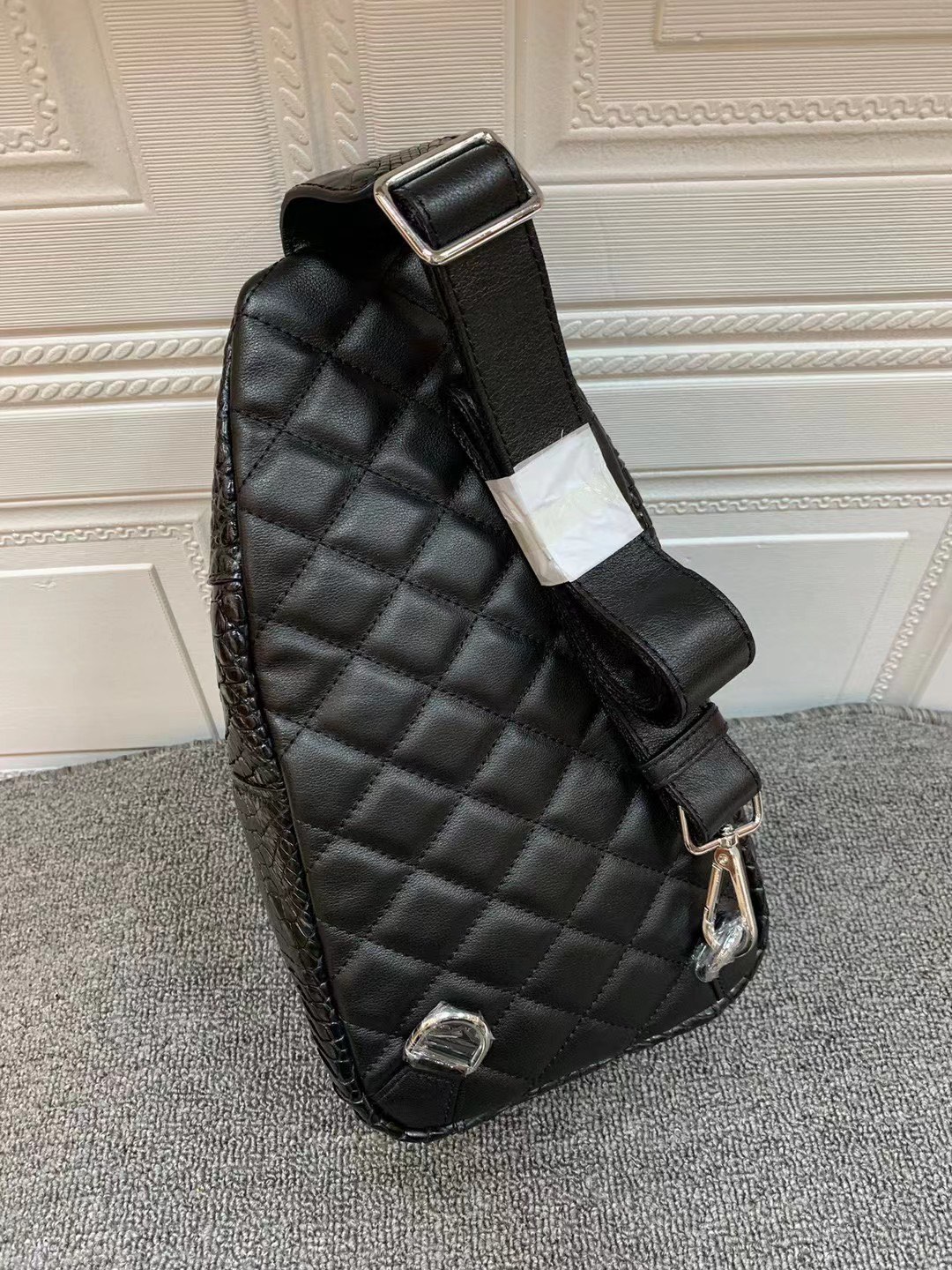 Crocodile Leather Hornback Chest Bag HCB020 image 9