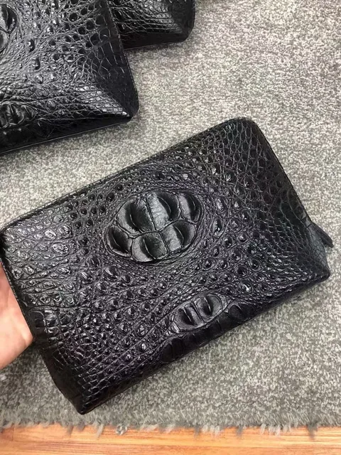 Crocodile Leather Hornback Shell Bag HCB021