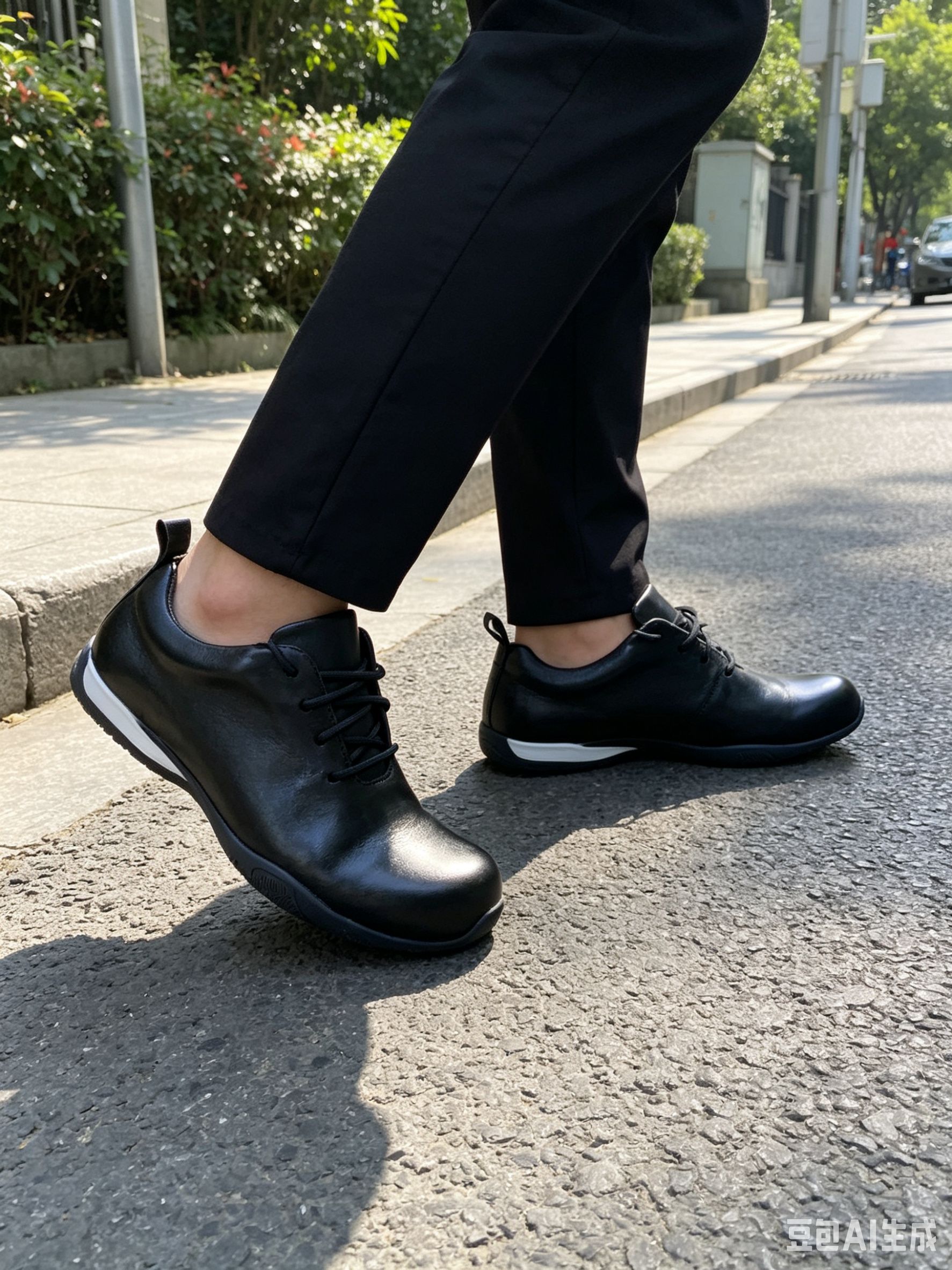 Horse Leather Custom Washed Casual Shoes F024 photo 3