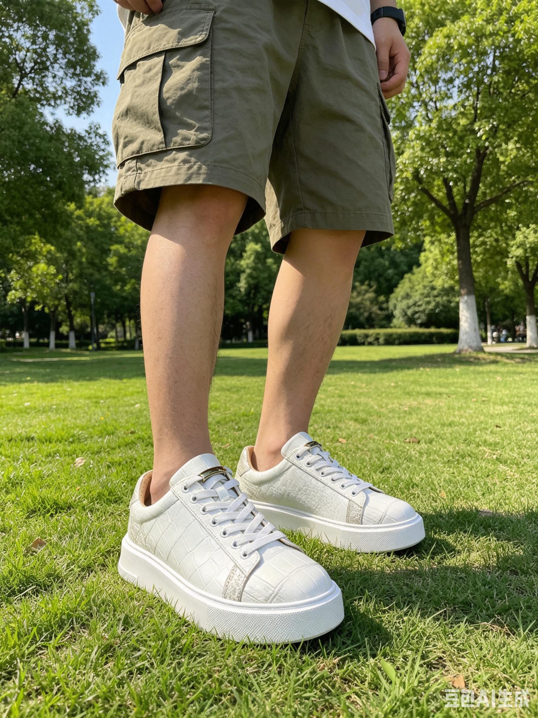 Crocodile Leather Himalayan XL Sole Low-Top Sneakers F052 photo 10