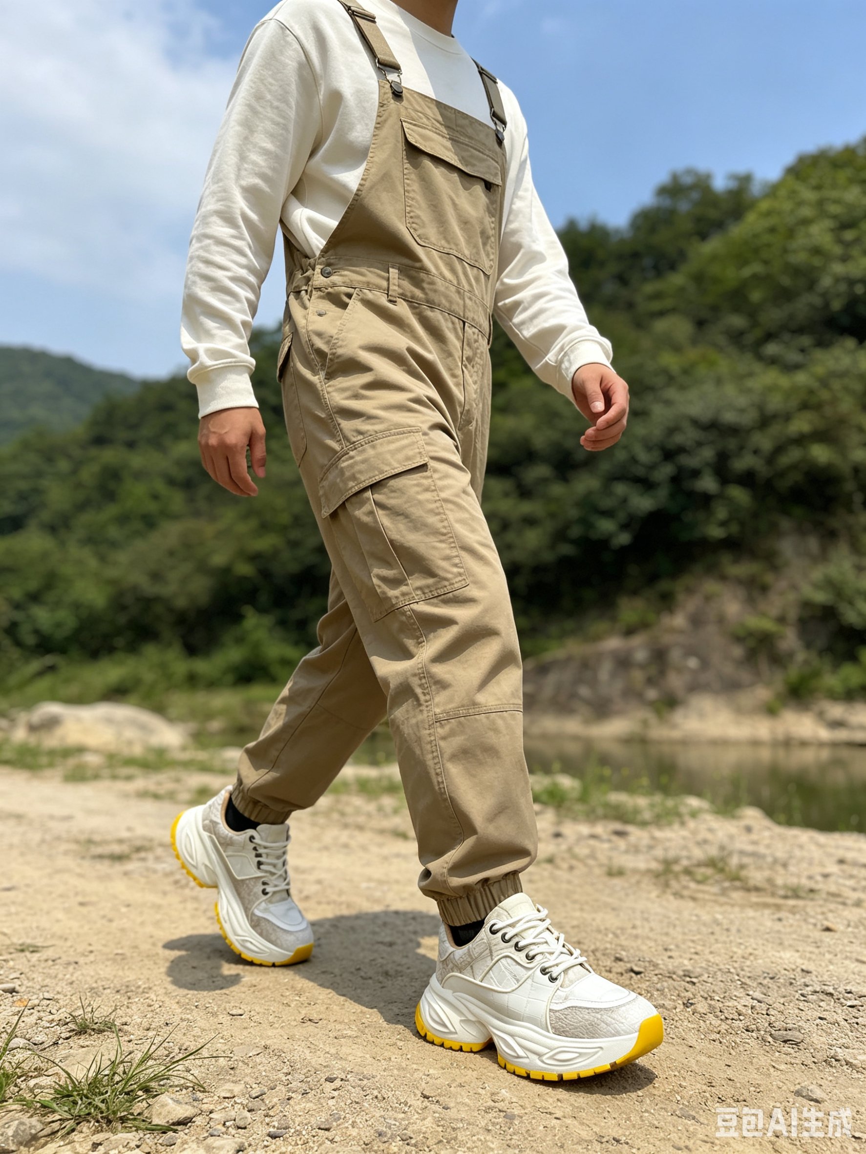 Crocodile Leather Himalayan Chunky Sneakers F053 photo 3