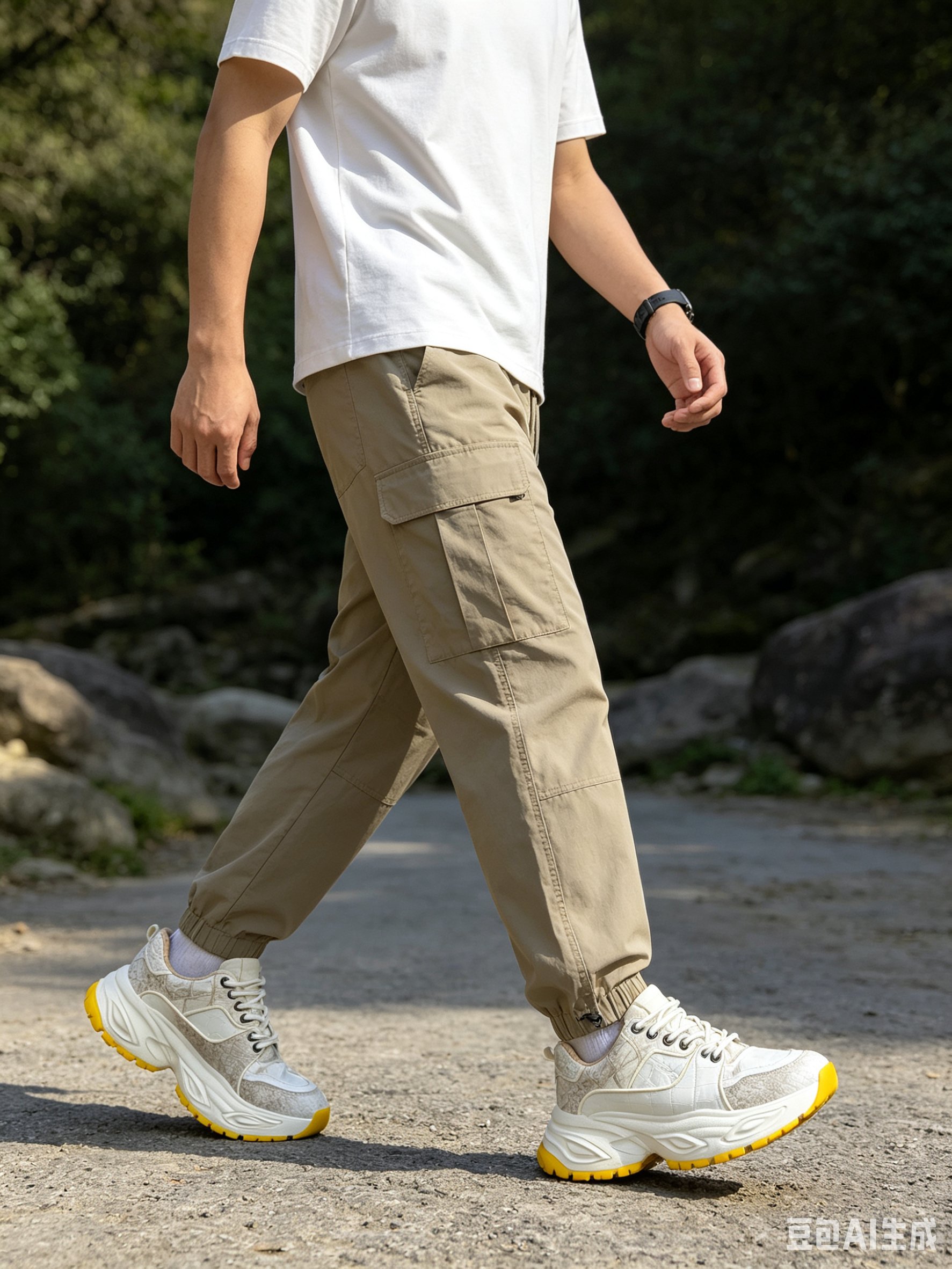 Crocodile Leather Himalayan Chunky Sneakers F053 photo 9
