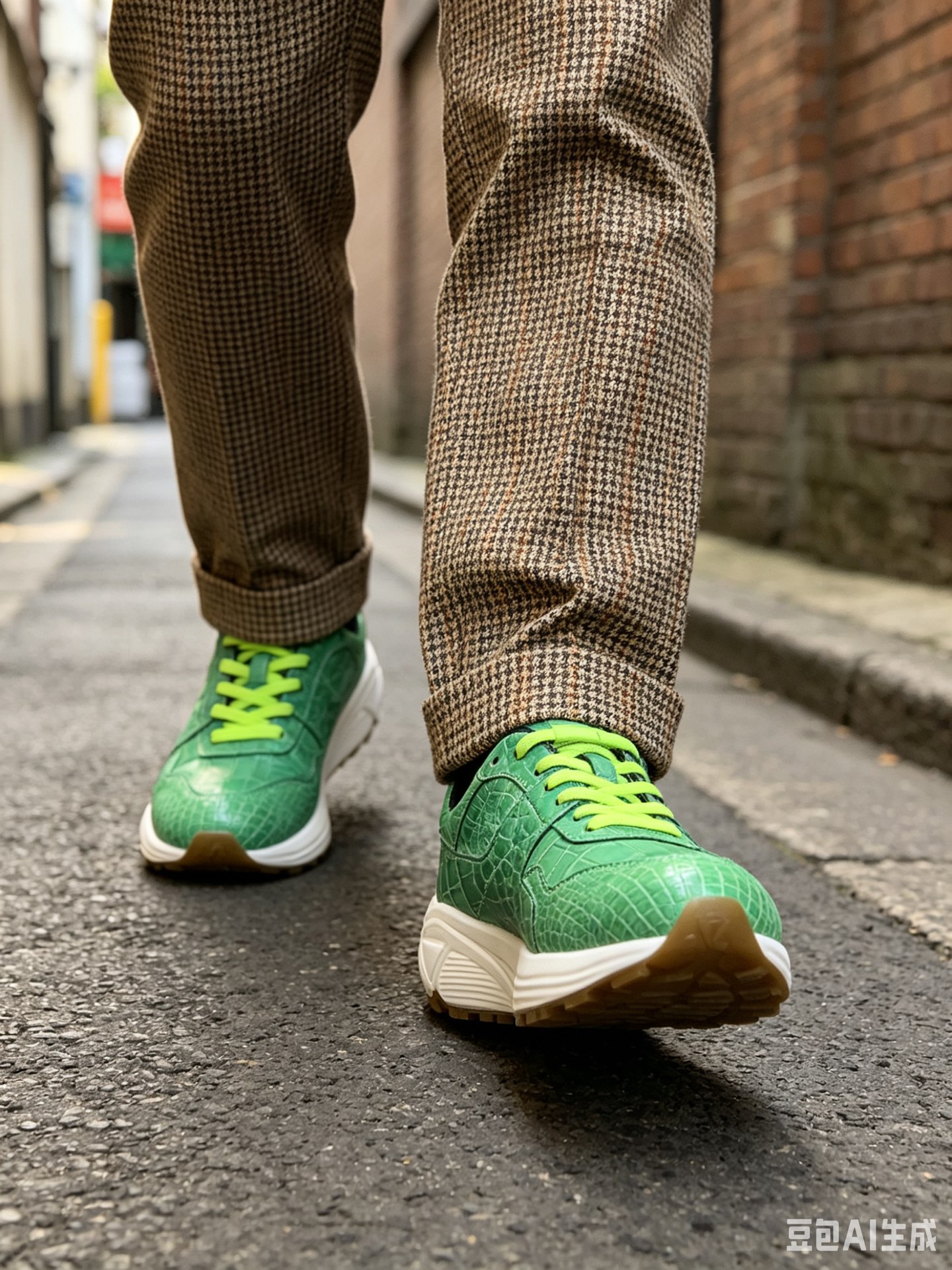 Crocodile Leather Casual Shoes F062 photo 4