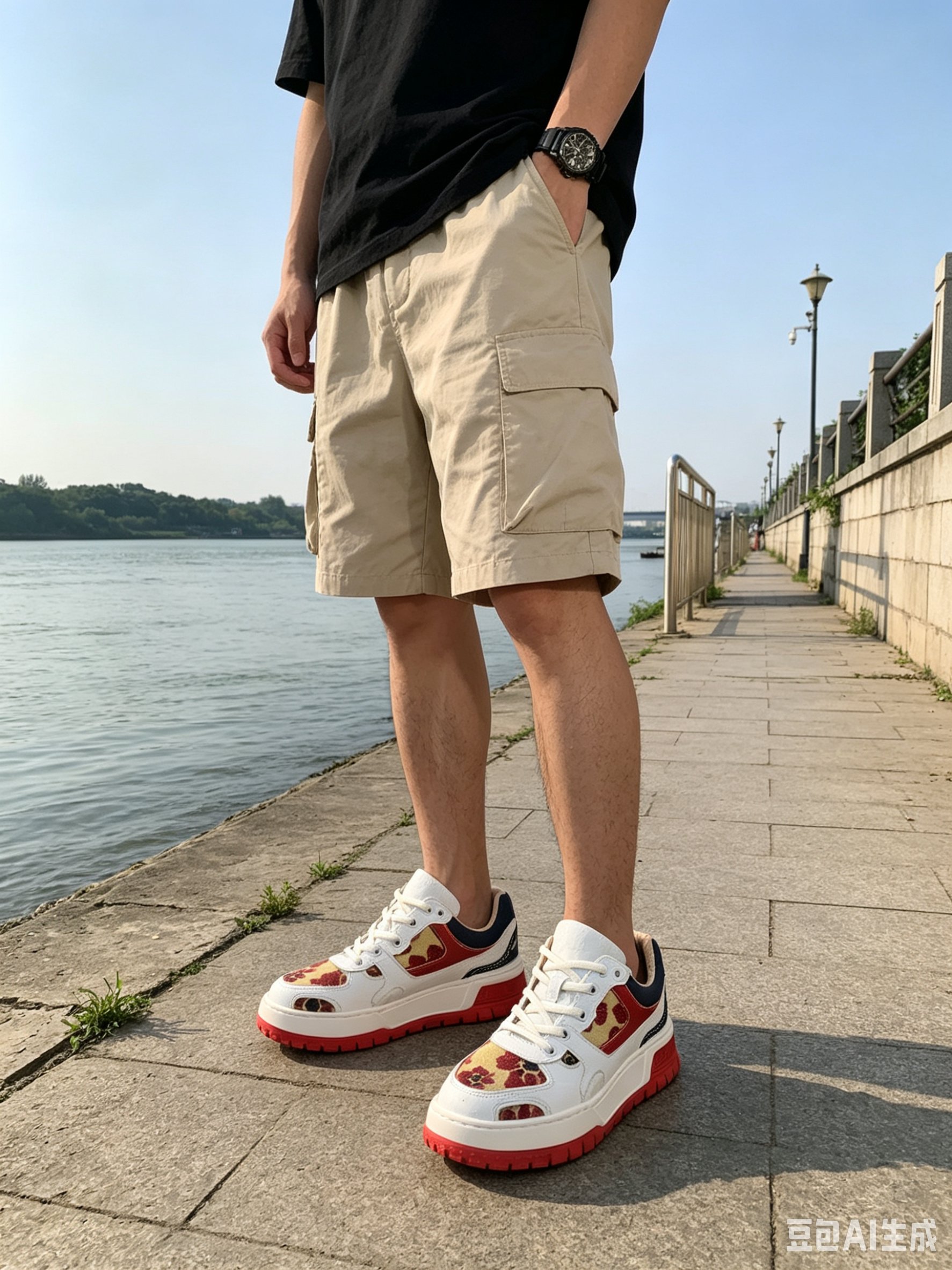 Ostrich Leather Classic Spring-Summer Casual Shoes F072 photo 4