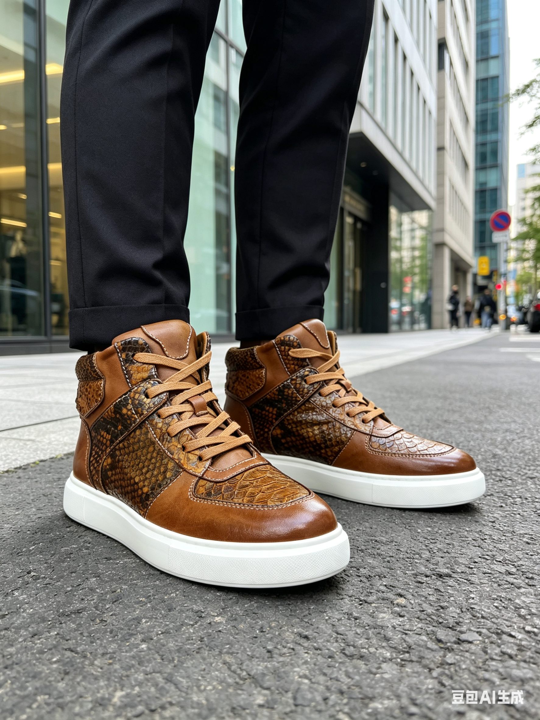 Horse Leather Washed Spring-Summer Boots F089