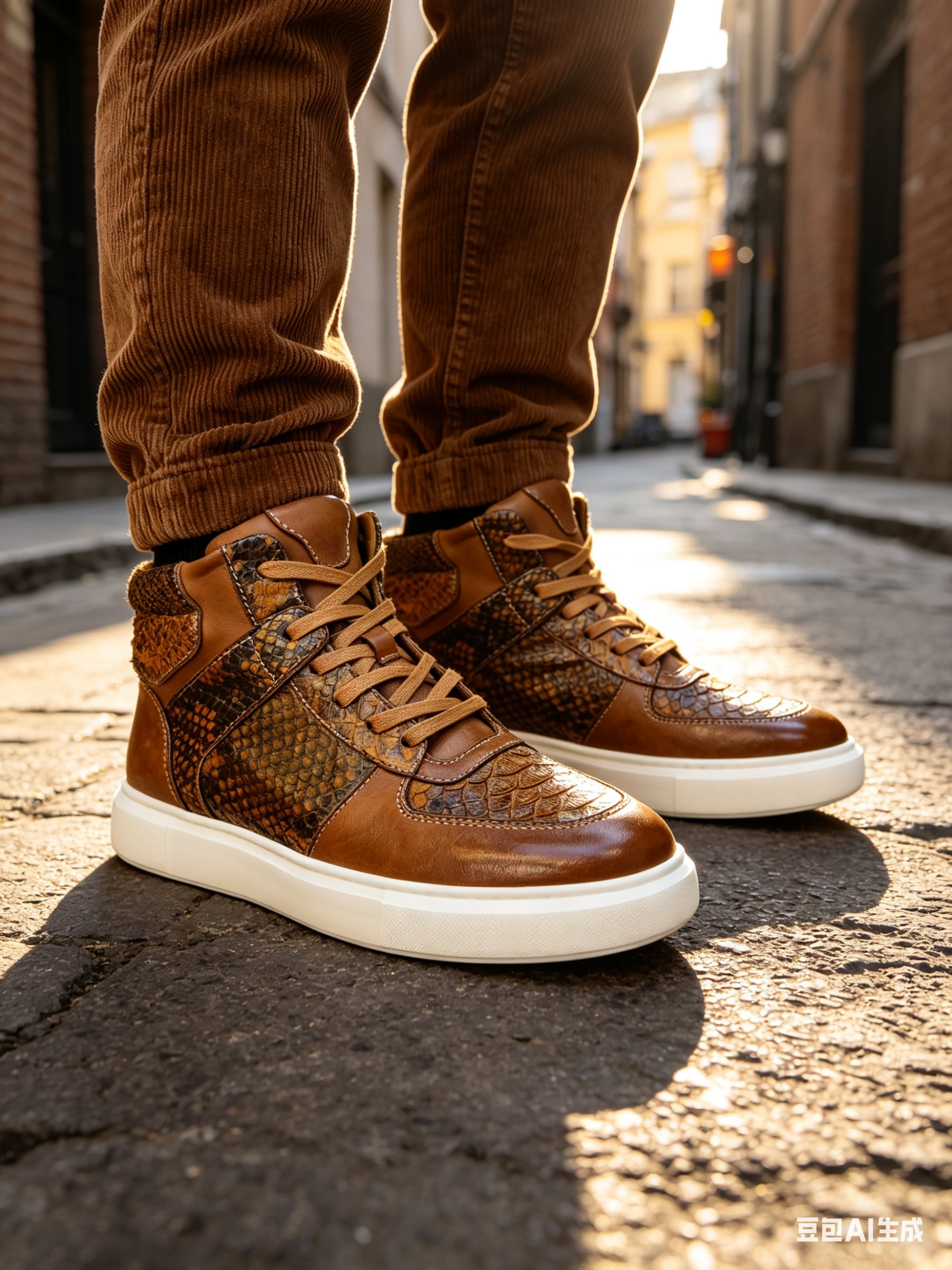 Horse Leather Washed Spring-Summer Boots F089 photo 5