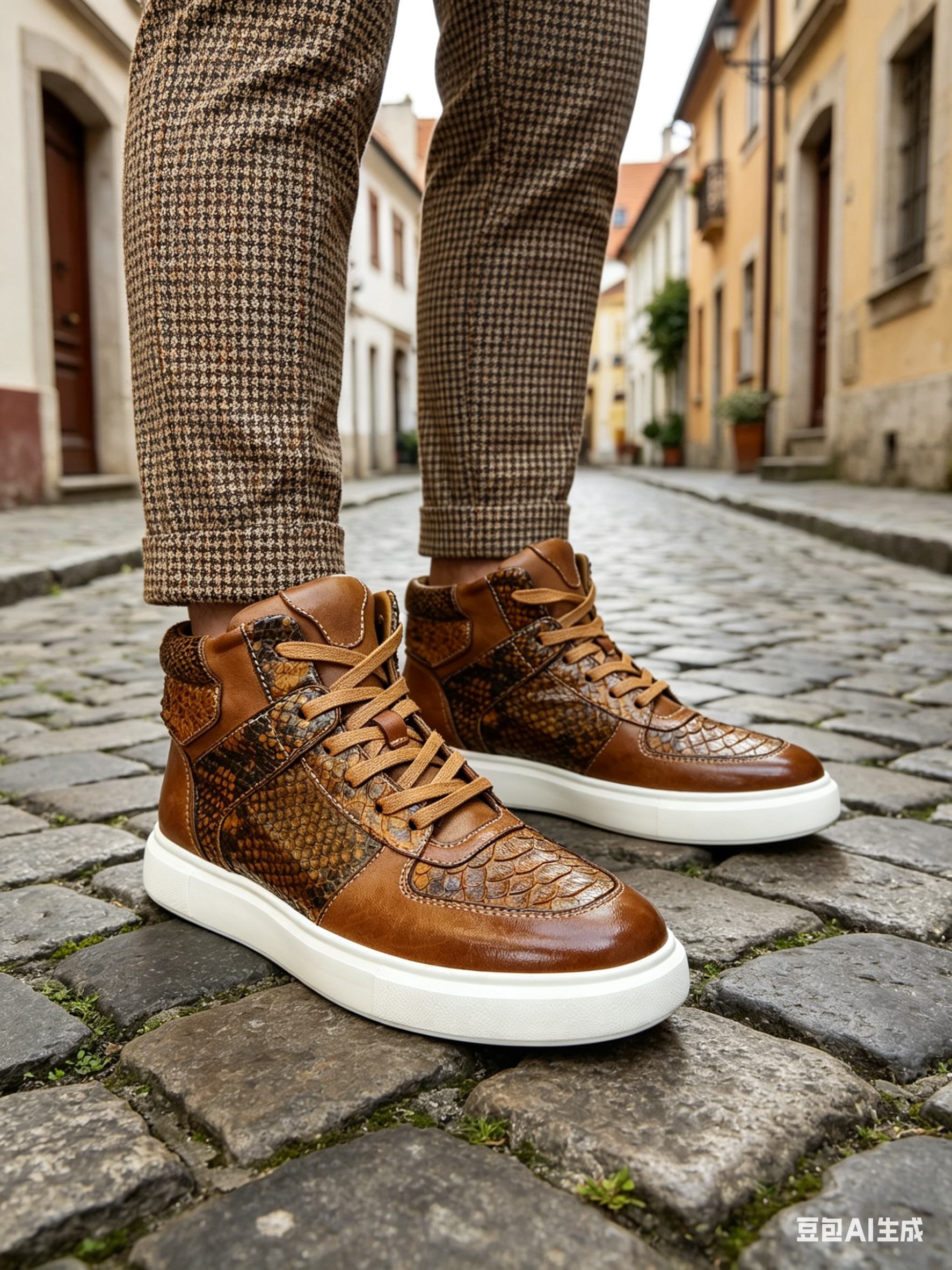 Horse Leather Washed Spring-Summer Boots F089 photo 7